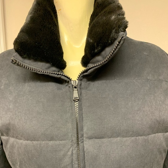 Andrew Marc (Marc New York) charcoal black down jacket. Size Medium - Picture 2 of 5